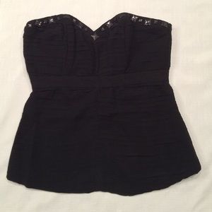 Strapless Fitted Top