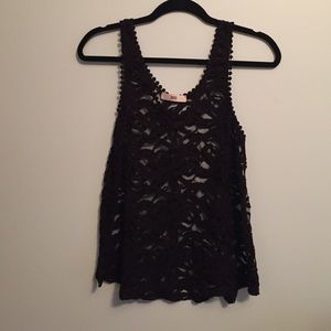 All lace tank