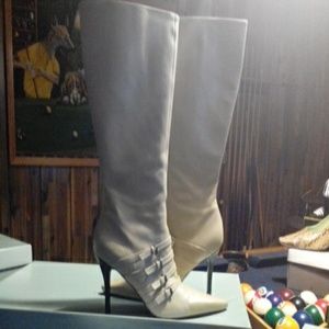 Boots...winter white is so hard to find