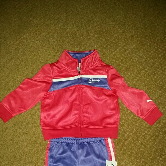 NWT 12mo Girl's Puma Sweat Suit