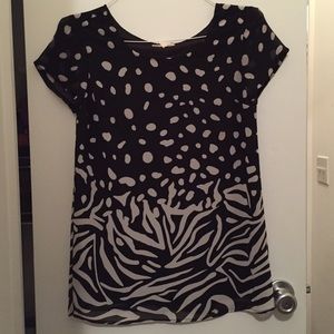 Black and white Urban Outfitters top, size XS