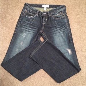 Maurices Low Rise Boot Cut Jeans