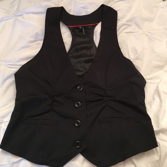 Maurices Black Vest