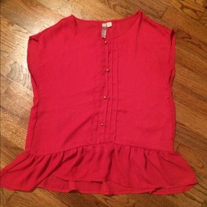 Size large top from Francesca's