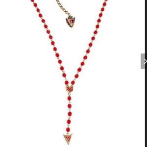 Disney Couture Pocahontas Red Arrow Necklace