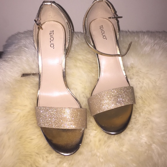 Gold heels