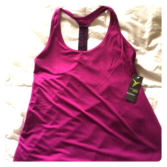 Old Navy Racerback Mesh Workout Tank