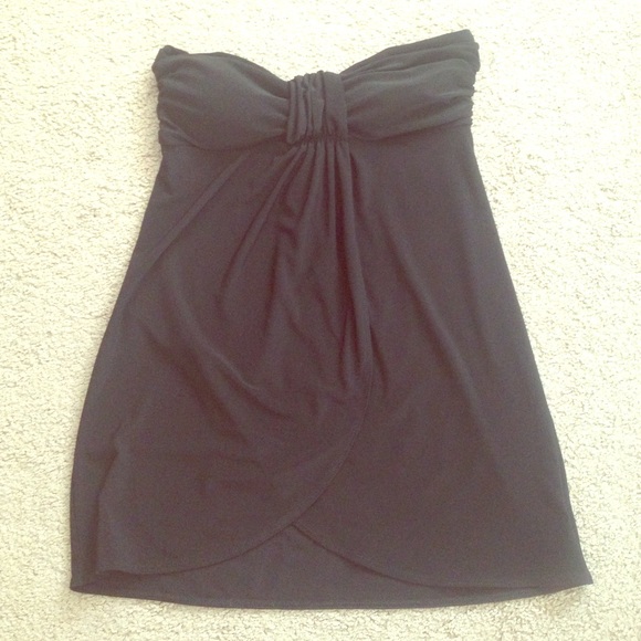 Black dressy tube top