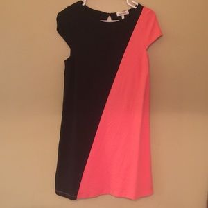 Peach/Black dress M