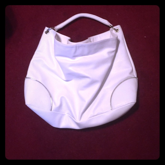 NWOT Express slouch white purse