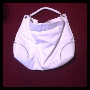 NWOT Express slouch white purse