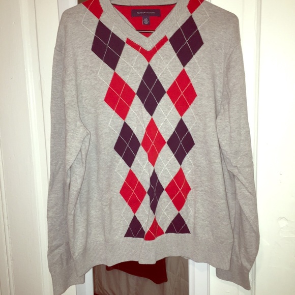 Men's Tommy Hilfiger Argyle Sweater