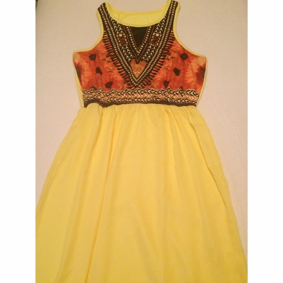 Floral print maxi