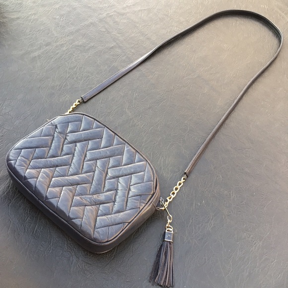 LAST CHANCE DONATING Vintage Navy Blue Crossbody