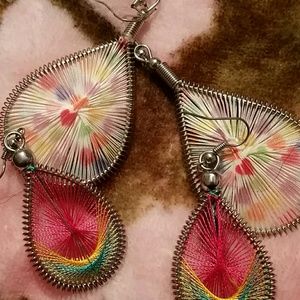 Cute earrings.