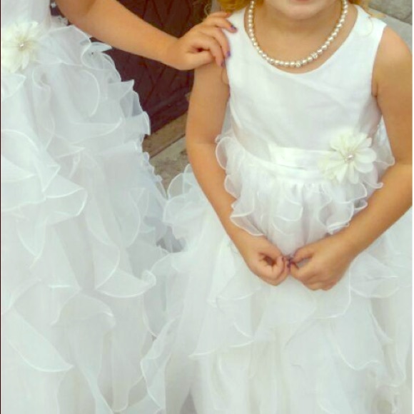 Flower girl dress. Size 4