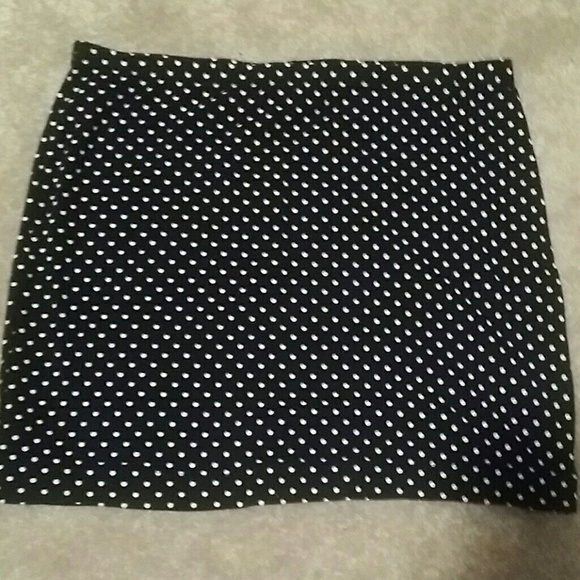 Polka Dot Mini Skirt