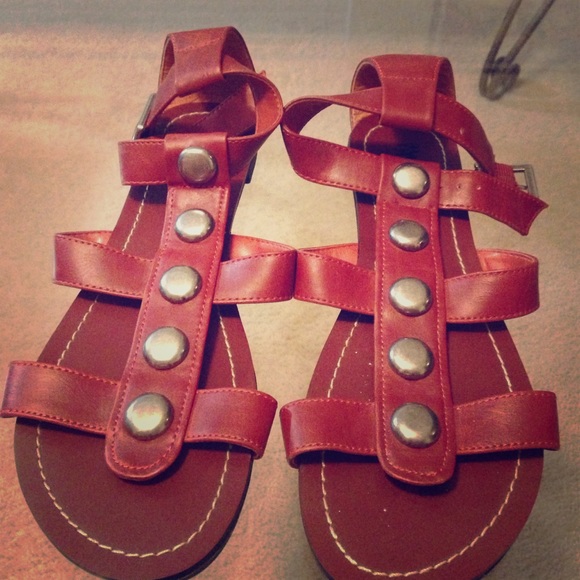 Brown sandals