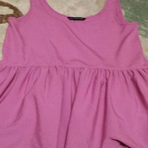 Fushia tank top