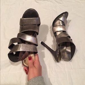BCBG Metallic Shoes