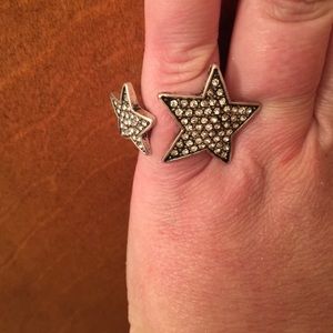 American eagle double star ring