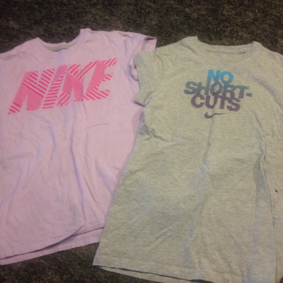Girls Nike shirts