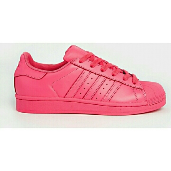 pharrell williams adidas superstar pink