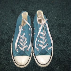 Teal converse
