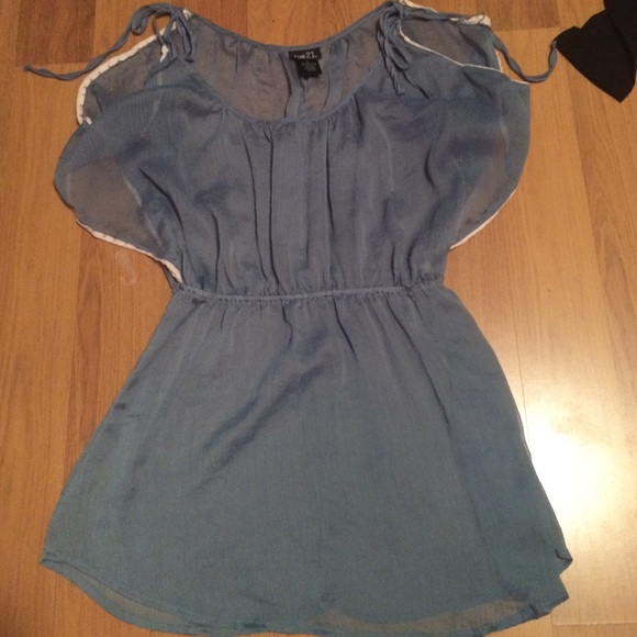 Adorable sheer baby doll top from Rue 21