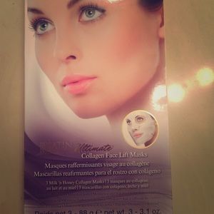 Collagen facelift mask