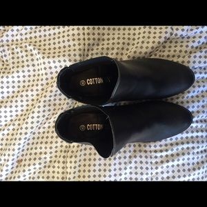 Black booties