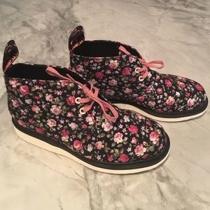Dr. Martens floral sneaker boots