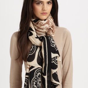 ISO THEODORA AND CALLUM HENNA PRINT SCARF