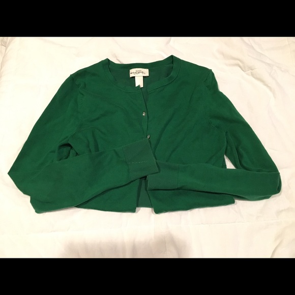 Loft Green Cardigan - Picture 1 of 2