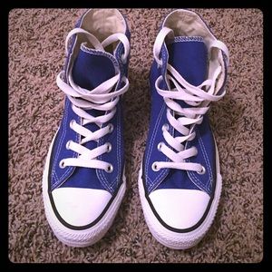 Royal/cobalt blue converse/chuck Taylor's