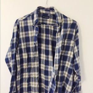 Feeling Blue Button Down Flannel