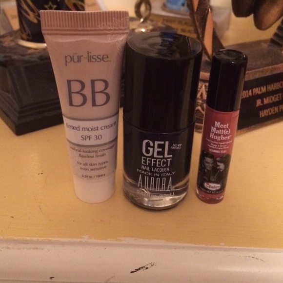BUNDLE! Nail polish, liquid lipstick & bb cream.
