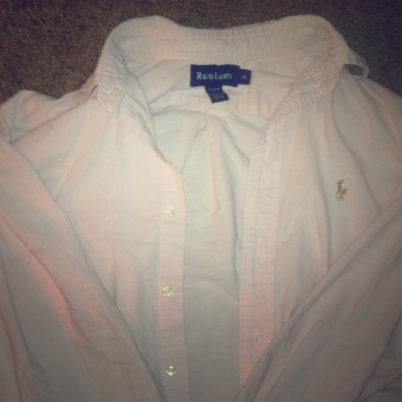 Ralph Lauren Shirts Mens Pastel Pink Oxford Shirt Poshmark