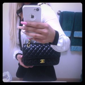 Chanel quilted purse double flap 💋💗💗