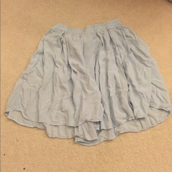 Light blue brandy Melville skirt