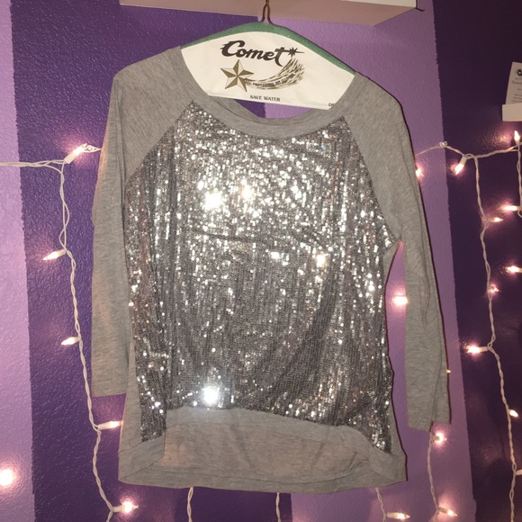 Sparkly top