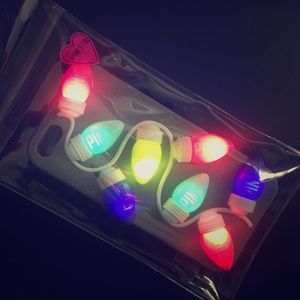 VS Pink iPhone 5/5s light up case ☃