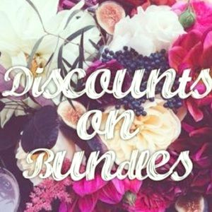 Discounts on Bundles🎉