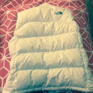 North Face White Vest