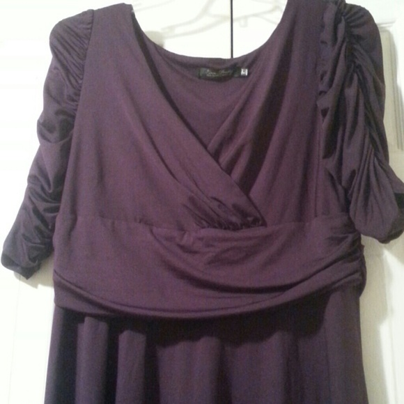 Gorgeous plum dress