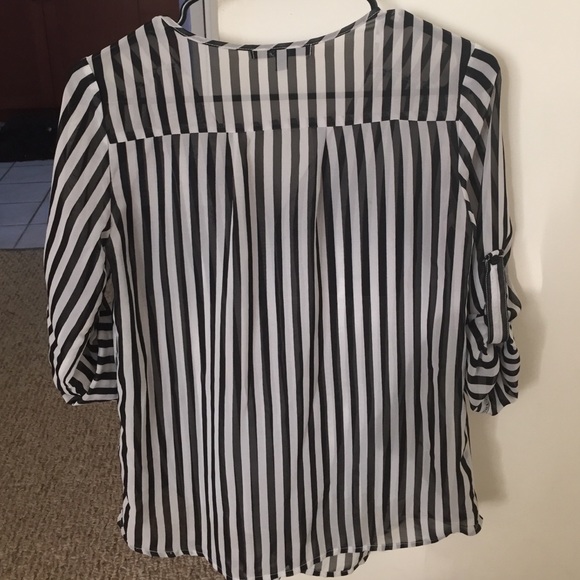 Striped quarter sleeve top from Papaya - Picture 2 of 4