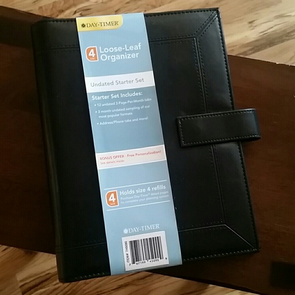 Day-Timer 7-Ring Framed Slim Planner