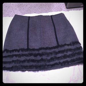 Grey and black trimmed shirt