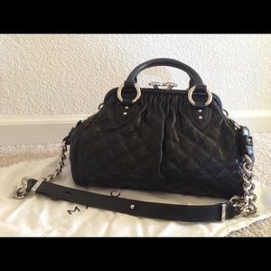 SOLD! New with tag marc jacobs blck mini stam bag