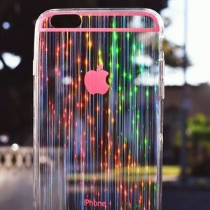 Pink Rainbow Shiny iPhone 6/6s Plus Case